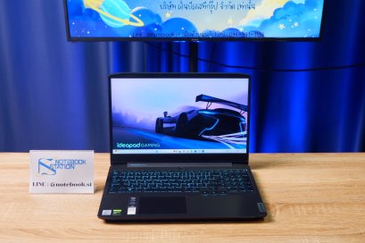 Lenovo IdeaPad Gaming 3i i5-10300H GTX1650(4GB) Ram8 SSD512 จอ15.6 FHD 120Hz สเปคเล่มเกมส์ มีไฟใต้คีย์บอร์ดสีฟ้า ขายเพียง 11,990.-