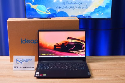 Lenovo IdeaPad Gaming3 Ryzen5-5600H RTX3050Ti Ram16 SSD512GB จอ15.6 120Hz สเปคสูง เครื่องสวยพร้อมใช้งาน ขายเพียง 15,500.-