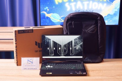 Asus TUF Gaming A15 Ryzen7-6800H RTX3050(4GB) Ram16 SSD512GB จอ 15.6 FHD IPS 144Hz สเปคสูง ดีไซน์สวย คีย์บอร์ดไฟRGB เพียง 21,990.-