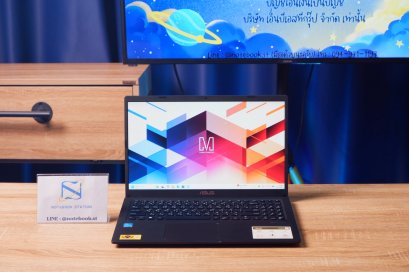 Asus Vivobook 15 Intel Pentium Gold 7505 Ram8 SSD256 จอ15.6 HD เครื่องสวย สเปคทำงาน ราคาเพียง 7,990.-