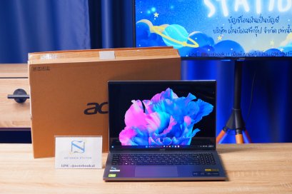 Acer Swift Go 16 i7-13700H Ram16 SSD512 จอ16นิ้ว 3.2K OLED สเปคสูง อุปกรณ์ครบกล่อง มีประกันศูนย์ ราคาเพียง 22,990.-เท่านั้น