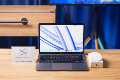APPLE Macbook Air 13 (2020) M1 Ram8 SSD256 จอ13.3 ความชัดระดับ2k พร้อม Apple Magic Mouse เพียง 16,500.-