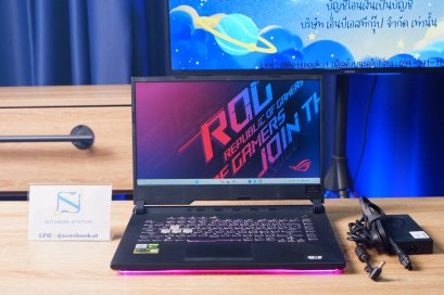 Asus ROG Strix G15 i5-10300H Ram8 GTX1650Ti SSD512 จอ15.6 144Hz สเปคเกมมิ่ง ไฟRGBรอบตัวเครื่อง ราคาเพียง 10,990.-