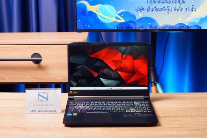 Acer Nitro 5 i5-11400H RTX-3050 Ram16 SSD512 จอ15.6 144Hz สเปคเกมมิ่ง คีย์บอร์ดRGB4โซน เครื่องพร้อมใช้งาน ขายเพียง 15,990 .-เท่านั้น