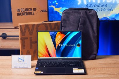 Asus Vivobook 16X i7-1165G7 Ram8 ssd512 จอ16 WUXGA สเปคสูง เครื่องสวย จอใหญ่ สเปคทำงาน ขายเพียง 12,800.- อุปกรณ์ครบกล่องพร้อมกระเป๋าเป้