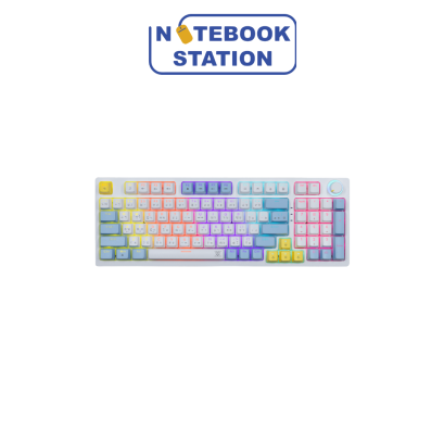 คีย์บอร์ดเกมมิ่ง KEYBOARD (คีย์บอร์ด) NUBWO X801 Mini RGB Mechanical Gaming Keyboard Blue Switch ราคา 749.-