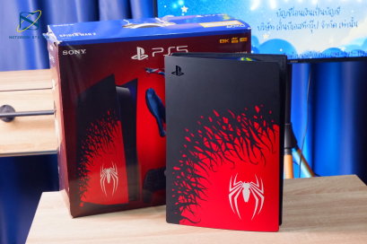 Sony PlayStation 5 CFI-1218A SPIDER MAN RAM16 SSD825 อุปกรณ์ครบ เชื่อมต่อจอใช้งานได้เลย เครื่องประมวลผลไว ใช้งานได้ปกติทุกอย่าง ขายเพียง 17,900.-