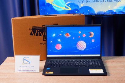 Asus Vivobook Go 15 i3-N305 Ram8 SSD512 จอ15.6 FHD IPS เครื่องสวย สเปคทำงาน พร้อมประกันศูนย์2026 ราคาเพียง 7,990 .-