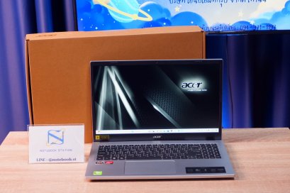 Acer Aspire 3 Ryzen5-7520U Ram16 SSD512 จอ15.6 FHD เครื่องสวย สเปคดี มีประกันศูนย์ ขายเพียง 11,500.- เครื่องพร้อมใช้งาน