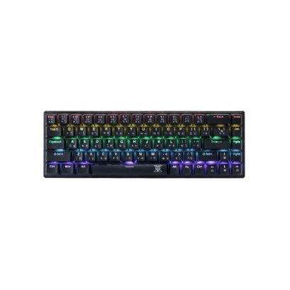 คีย์บอร์ดเกมมิ่ง KEYBOARD (คีย์บอร์ด) NUBWO X68 KRUEGER (BLACK) (OUTEMU RED SWITCH - MINI RGB - EN/TH) ราคา 549.-