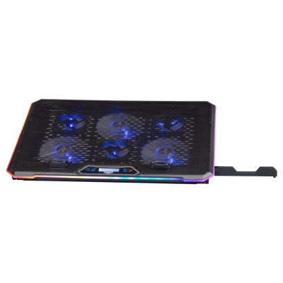 พัดลมระบายอากาศโน๊ตบุ๊ค NUBWO RGB Gaming Cooling Pad รุ่น NX-F4 ราคา 439.-