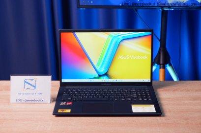 Asus Vivobook Go 15 Ryzen5-7520U Ram8 SSD512 จอ15.6 FHD IPS เครื่องสวย สเปคทำงาน อุปกรณ์ครบกล่อง พร้อมประกันศูนย์ ราคาเพียง 12,990 .-