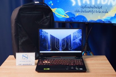 Asus TUF Gaming F15 i5-10300H GTX-1650(4GB) Ram16 SSD512 จอ15.6 144Hz สเปคเกมมิ่ง คีย์บอร์ดมีไฟRGBสวยๆ เครื่องพร้อมใช้งาน ขายเพียง 11,990.-