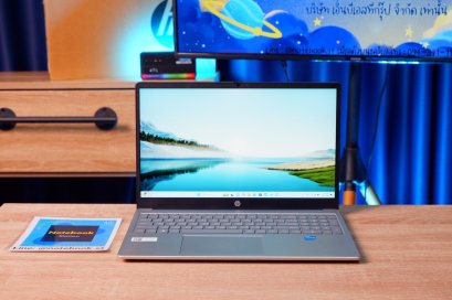 (ของใหม่)Hp Laptop 15 รุ่นใหม่ i3-1315U Ram8 SSD256 จอ15.6 FHD จอใหญ่ เบาบาง ครบกล่องพร้อมประกันศูนย์ ขายเพียง 12,590.-