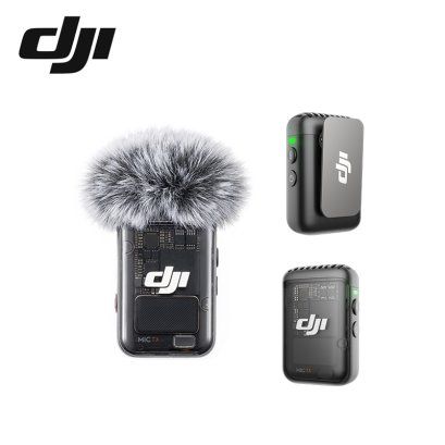 ไมโครโฟนไร้สาย ขนาดพกพา DJI Mic 2 Transmitter (1 TX, Shadow Black) ราคา 3,500.-