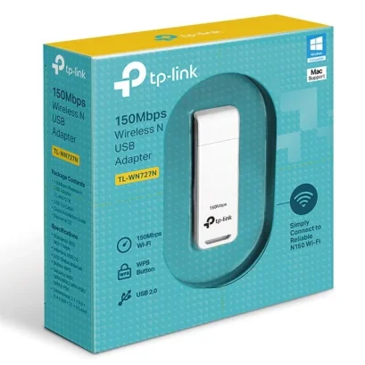 WIRELESS USB ADAPTER (ยูเอสบีไวไฟ) TP-LINK TL-WN727N N150 MINII ราคา 199.-