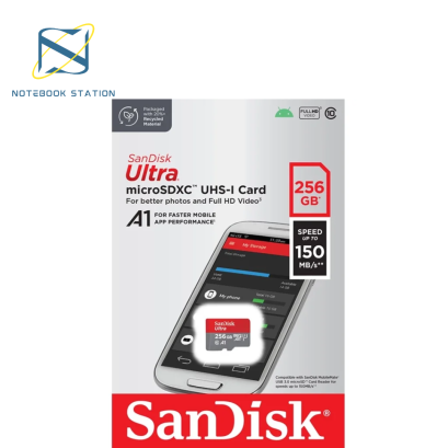 SanDisk Ultra Micro SD Card 256GB/512GB Class10 A1Speed150mb/s