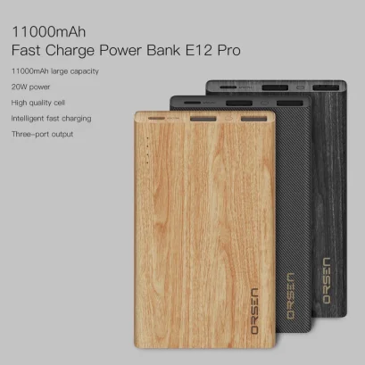 Eloop Powerbank E12 PRO (11,000 mAh) PD 20W ราคา 649.-