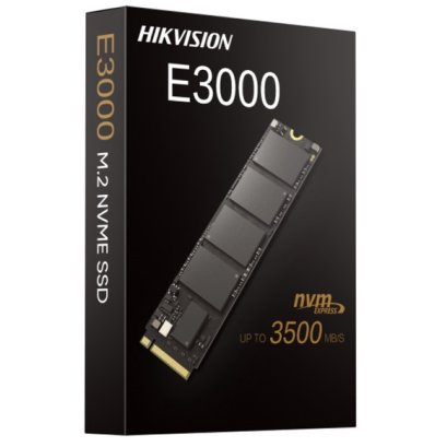 256 GB SSD (เอสเอสดี) HIKVISION E3000 - PCIe 3/NVMe M.2 2280 (HS-SSD-E3000-256G) ราคา 890.-