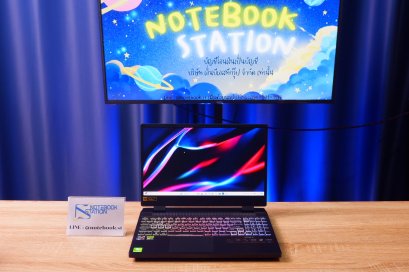 Acer Nitro 5 Ryzen5-7535HS RTX-3050(4GB) RAM16 SSD512 จอ15.6 165Hz FHD เกมมิ่งรุ่นใหม่ สเปคสูง คีย์บอร์ดRGB4Zone เครื่องสวยประกันศูนย์2027 ขายเพียง 19,999.-