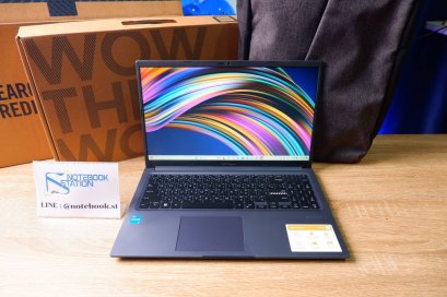 Asus Vivobook 15 i5-1235U Ram8 SSD512 จอ15.6 FHD IPS สเปคดี มีไฟใต้คีย์บอร์ด เครื่องสวย มีกล่องพร้อมกระเป๋าเป้ ขายเพียง 8999.-เท่านั้น