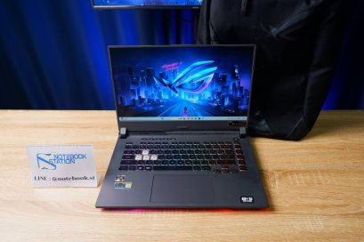 Asus ROG Strix G15 Ryzen5-5600H RTX-3050Ti Ram32 SSD512 จอ15.6 144Hz สเปคสูง ไฟRGBแบบจัดเต็ม เครื่องพร้อมใช้งาน ราคาเพียง 20,800.-เท่านั้น
