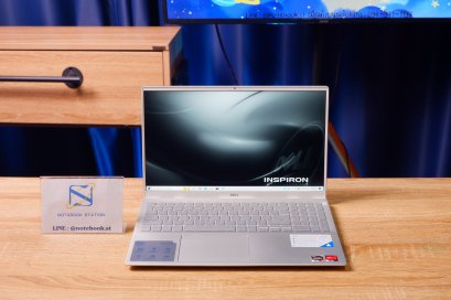 Dell Inspiron 5505 Ryzen5-4500U Ram16 SSD256 จอ15.6 Full HD สเปคดี คีย์บอร์ดไฟ สแกนนิ้วได้ เครื่องสวยบางเบา พร้อมใช้งาน เพียง 8,800 .-เท่านั้น