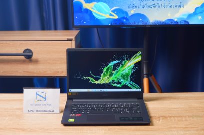Acer Aspire 3 Ryzen3-3250U Ram4 SSD512 จอ 14 FHD สเปคดี งานเอกสารใช้งานทั่วไป ประมวลผลไว เครื่องพร้อมใช้งาน ขายเพียง 5,990.-