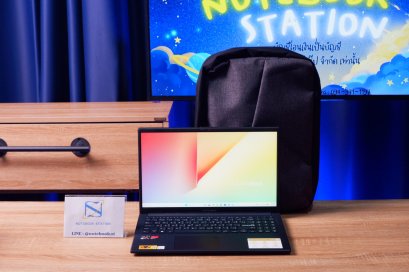 Asus Vivobook Go 15 Ryzen5-7520U Ram16 SSD512 จอ15.6 FHD IPS สเปคสูง ดีไซน์เรียบหรู เบาบาง เครื่องสวยประกันศูนย์ยาว2027 ขายเพียง 11,990.-