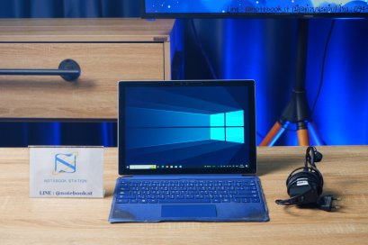 Microsoft Surface Pro 4 i5-6300U Ram4 SSD128 จอ12.3 นิ้ว ทัสกรีนถอดจอได้ สเปคทำงานทั่วไป น้ำหนักเบาบาง เครื่องพร้อมใช้งาน ขายเพียง 5999.-