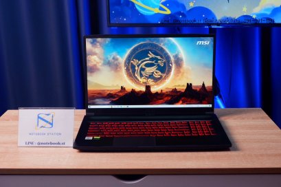 Msi GF75 Thin i7-10750H RTX-2060(6GB) Ram16 ssd500 จอ17.3 FHD 120Hz สเปคเกมมิ่ง จอใหญ่ภาพสวย เครื่องพร้อมใช้งานเพียง 15,990.-