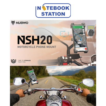 Nubwo ที่ยึดมือถือกับมอเตอร์ไซค์ รุ่น NSH20 ราคา 99.-