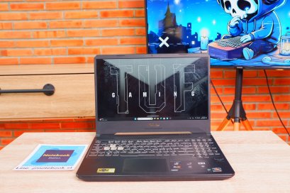 Asus TUF Gaming Ryzen5-3550H Ram8 GTX1650 SSD256+HDD1TB จอ15.6 FHD IPS 120Hz เล่นเกม/ตัดต่อประมวลผลไว คีย์บอร์ดมีไฟRGBสวยๆ เครื่องพร้อมใช้งาน ขายเพียง 10,900.- เท่านั้น