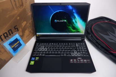 (ของใหม่)Acer Nitro5 i5-11300H Ram16 GTX-1650 จอ15.6 144Hz สเปคสูง คีย์บอร์ดไฟRGB อุปกรณ์ครบกล่อง ประกันศูนย์2026 ราคาเพียง 19,990.-