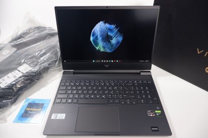(ของใหม่)Hp Victus Ryzen5-5600H Ram8 GTX1650 SSD512 จอ144Hz ครบกล่อง พร้อมประกันศูนย์ 18,990.-ฟรีกระเป๋าเป้