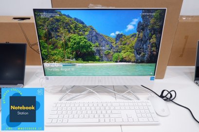 (ของใหม่)All in one HP ประกันศูนย์ยาว2025 อุปกรณ์ครบชุด i3-1125G4 ram4 การ์ดจอแยก พร้อมใช้งาน