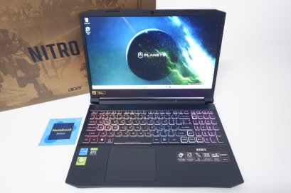 (ของใหม่)Acer Nitro5 i5-11400H ram8 RTX3050 จอ144Hz อุปกรณ์ครบกล่อง ประกันศูนย์1ปี4เดือน