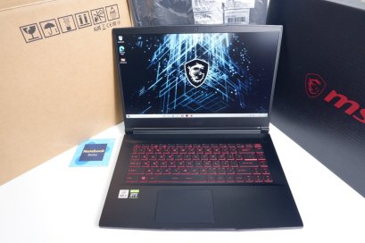 (ของใหม่)Msi GF63 i5-10500H ram8 RTX3050 จอ15.6 144Hz อุปกรณ์ครบกล่อง พร้อมกระเป๋า