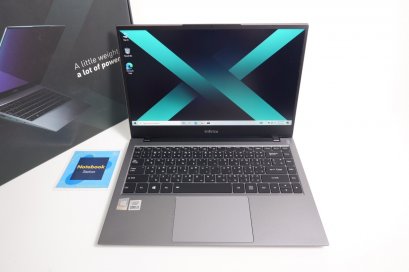 (ของใหม่)Infinix x1 i3-1005G1 ram8 ssd256 คีย์บอร์ดไฟ จอ14 IPS sRGB 100% อุปกรณ์ครบกล่อง