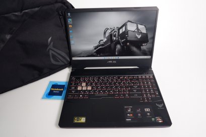 Asus TUF Ryzen7-3750H ram8 Gtx1660Ti(6GB) ssd512 จอ120Hz สเปคดี มีตำหนิ ขายถูกเพียง 12800.-