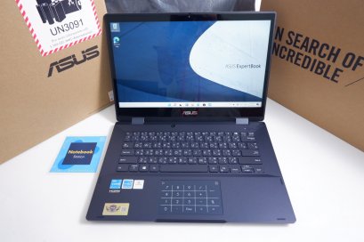 (ของใหม่)Asus Expertbook B3 Flip ทัสกรีนหมุนจอ มีปากกา เมาส์ กระเป๋า อุปกรณ์ครบ ประกันศูนย์2025