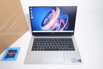 Huawei D14 Ryzen7-3700 ram8 ssd512 คีย์บอร์ดไฟ สแกนนิ้วได้ อุปกรณ์ครบ น้ำหนักเบา เพียง 9900.-