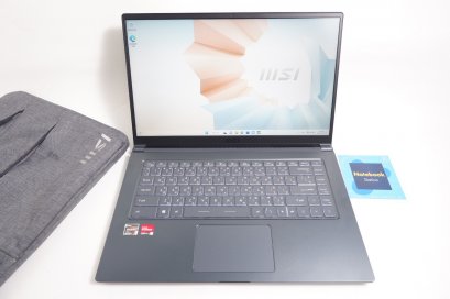 Msi Modern Ryzen5-5500 ram8 ssd512 จอ15.6 Full HD มีประกันศูนย์ คีย์บอร์ดมีไฟ ขายเพียง11900.-