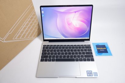Huawei Matebook 13 รุ่นท๊อป i7-8565 ram8 การ์ดจอแยก จอ13 2k IPS คีย์บอร์ดไฟ สแกนนิ้วได้ ครบกล่อง