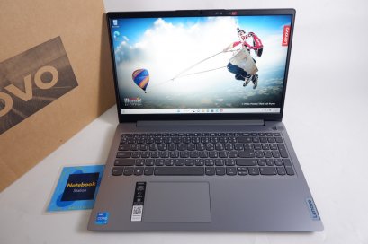 (ของใหม่)Lenovo ideapad รุ่นใหม่ล่าสุด i5-1235U ram8 ssd512 คีย์บอร์ดไฟ สแกนนิ้ว ประกันศูนย์ยาว อุปกรณ์ครบกล่อง