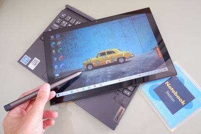 (ของใหม่)Lenovo Duet3 ทัสกรีน ถอดจอได้ มีปากกา อุปกรณ์ครบกล่อง ram4 128e.MMC จอ10.3 Full HD