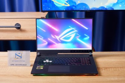 Asus ROG Strix G17 Ryzen7-6800H RTX3050(4GB) ram16 ssd512 จอ17.3 144Hz จอใหญ่ สเปคเกมมิ่ง ประกันศูนย์2026 ขายเพียง 22,890.-