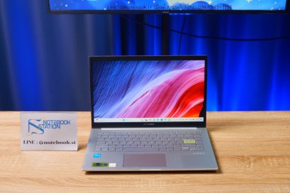 Asus VivoBook S14 i3-1115G4 Ram4 SSD512 จอ14 FHD IPS จอภาพสวย สเปคดี  คีย์บอร์ดมีไฟ เครื่องพร้อมใช้งาน เพียง 5,500 .-
