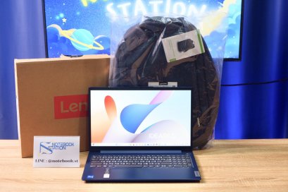 Lenovo IdeaPad Slim 3 i7-13620H ram16 ssd512 จอ15.6 Full HD สเปคสูง เครื่องสวย อุปกรณ์ครบกล่อง ขายเพียง 16,990.-  มีประกันศูนย์