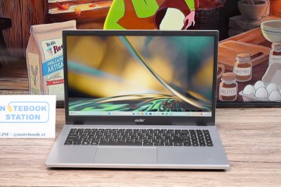 Acer Aspire 3 Ryzen5-7520U Ram16 512GB M.2 จอ15.6นิ้ว FHD IPS สเปคดีทำงานเก่ง ดีไซน์สวยบางเบา ดูทันสมัย เครื่องพร้อมใช้งานเพียง 11,990.-